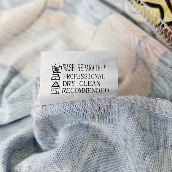 Misslook Cat Novelty Top Womens M Colorful Vibrant Artsy - Picture 5 of 9